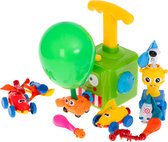 Ballonen speelgoed voertuig - Thema Frog - Ballonwerper - incl. ballonnen - incl. accessoires
