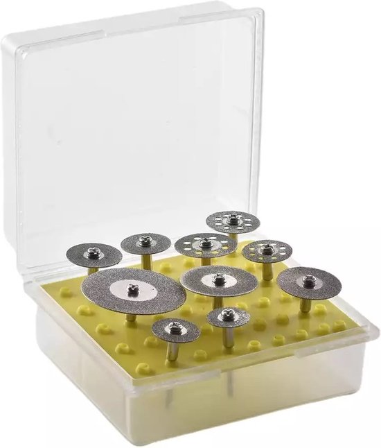 Multi-tool Disque à tronçonner diamanté 10 pièces – Jeu de disques à  tronçonner –