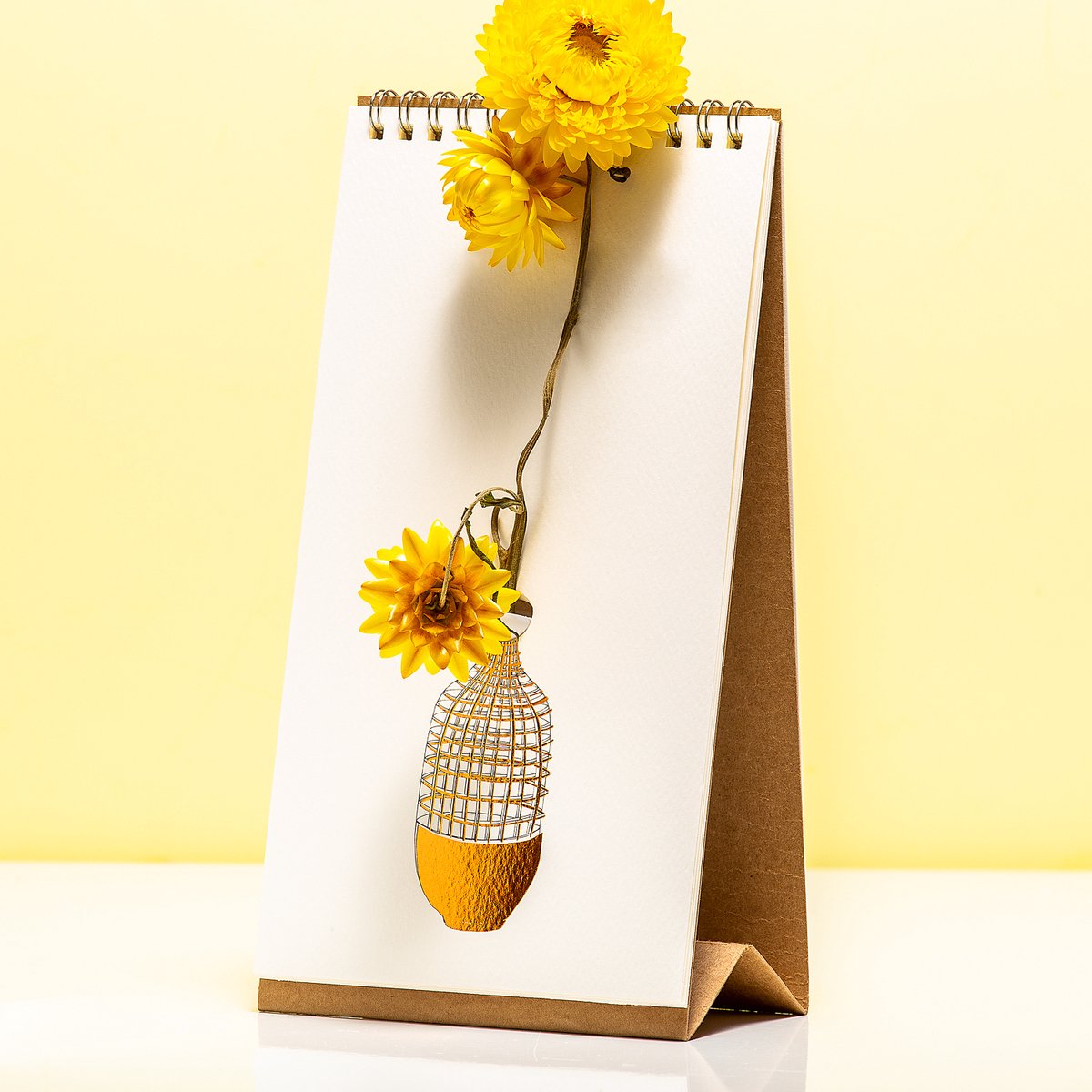 Spextrum Flip Vase - vaas - goud