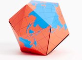 Areaware - Dymaxion Globe Puzzel - Blauw/Oranje