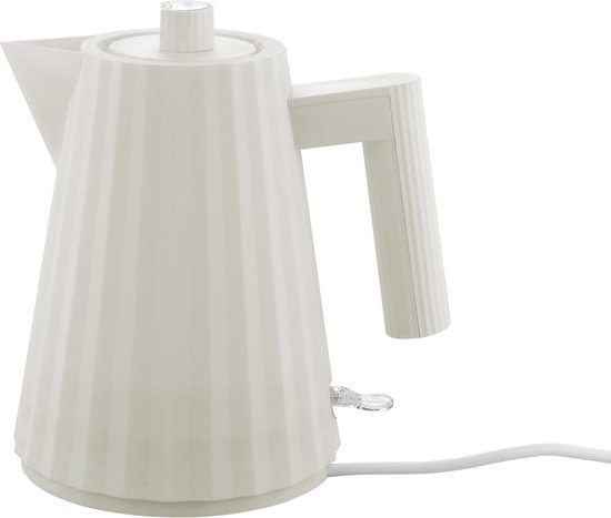 Alessi Plissé Waterkoker 1L Wit