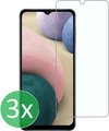 3x Screenprotector Tempered Glass Glazen Gehard Screen Protector 2.5D 9H (0.3mm) - Glasplaatje Geschikt voor: Samsung Galaxy A12 5G / A32 5G / A22 5G / A13 4G & 5G / A23 4G & 5G / A04s / M23 - Glas - bescherm - beschermglas - ZT Accessoires