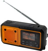 Soundmaster DAB112OR Radio portable Numérique Noir, Orange
