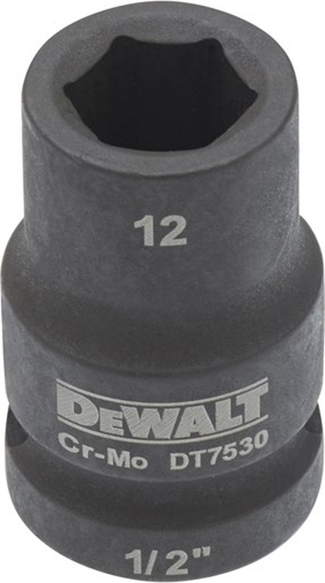 DeWALT DT7530 Krachtdop 1/2 kort | 12mm