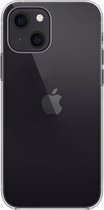 Hoesje Geschikt voor iPhone 14 Plus Hoesje Siliconen Cover Case - Hoes Geschikt voor iPhone 14 Plus Hoes Back Case - Transparant.