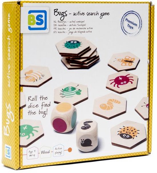 BS Toys Beestjes - Actief Zoekspel - Educatief - Kaartspel