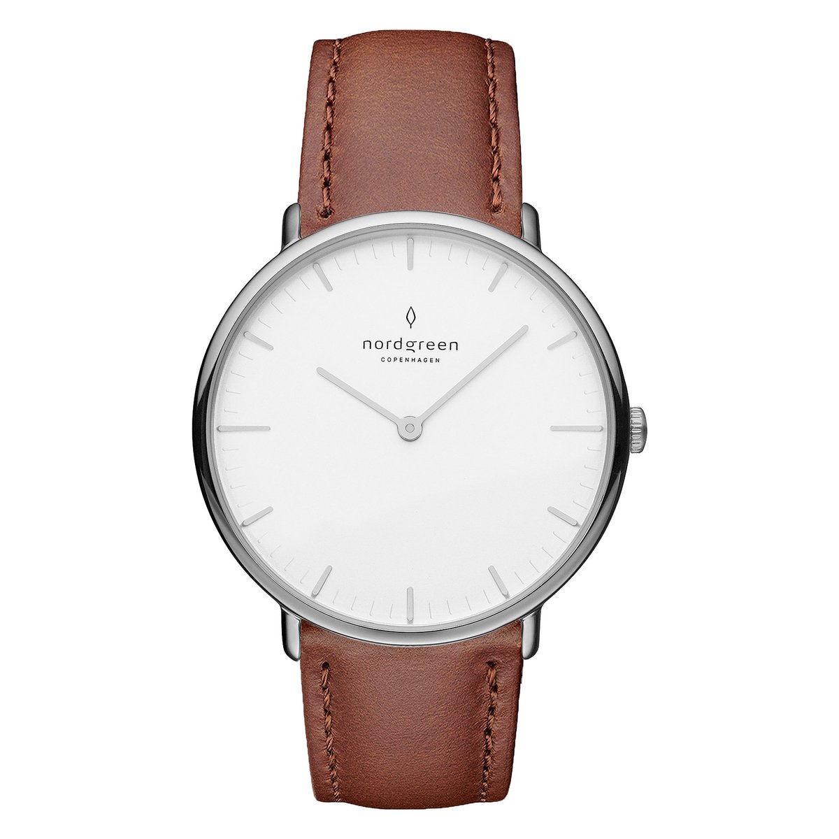 Nordgreen Copenhagen - NR36SILEBRXX - Polshorloge - Unisex - Kwarts - NATIVE