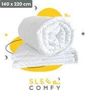 Sleep Comfy - Hotel Kwaliteit 4 Seizoenen Dekbed | 140x220 cm - 30 dagen Proefslapen - Anti Allergie Dekbed Met Twee Delen - Eenpersoons Dekbed- Zomerdekbed & Winterdekbed