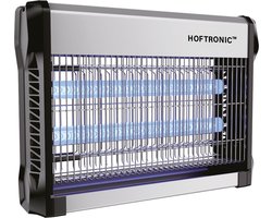 HOFTRONIC Volt - Elektrische Vliegenlamp 4200 Volt - Muggenlamp 20 Watt - Voor 80 m² - Insectenlamp met UV-licht - High Voltage - Met eurostekker en ophangbeugel