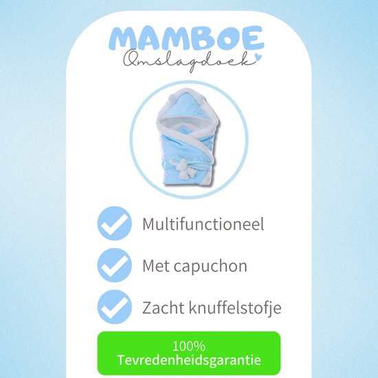 Baby Teddy inbakerslaapzak Dik - Mon Avenir