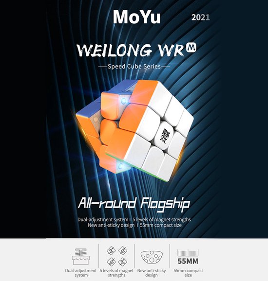 Moyu Weilong WR M 2021 (lite version) van MoYu — afbeelding 4