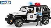 Bruder 2526 Jeep Wrangler Unlimited Rubicon politieauto met politieman