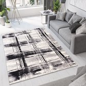 Tapiso Dream Vloerkleed Grijs Modern Laagpolig Woonkamer Abstract Tapijt Maat- 180x250