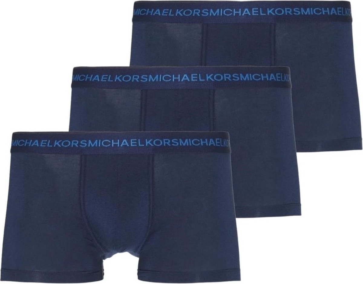 Michael Kors Heren 3-Pack Boxershorts Donkerblauw maat XXL