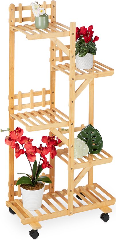 Relaxdays Handdoekhouder staand, 4 handdoekstangen, badplank, metaal
