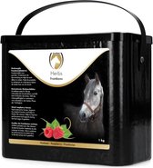 Excellent Herbs Framboos - Ter ondersteuning van de darmwerking en natuurlijke ontlasting - Geschikt voor paarden - 1 kg