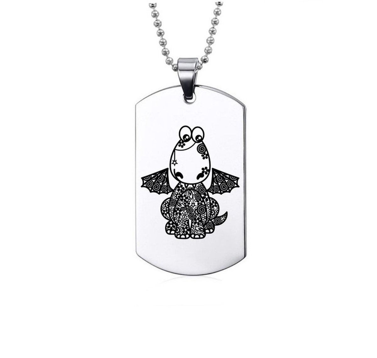 Ketting RVS - Draak