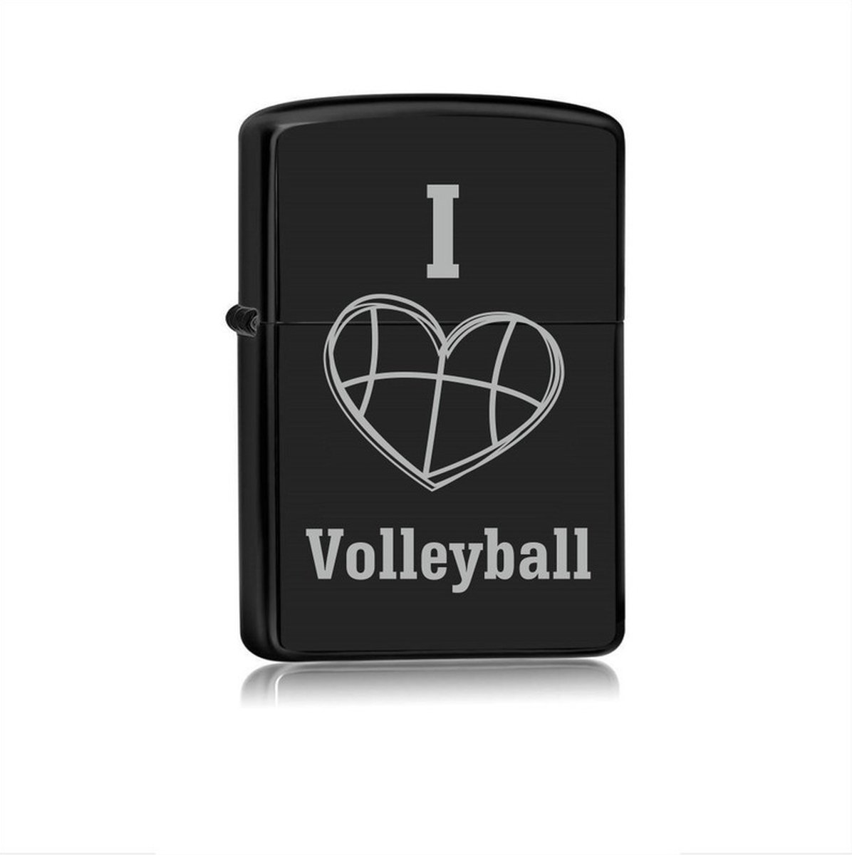 Goedkoopste Aansteker Zwart - I Love Volleyball