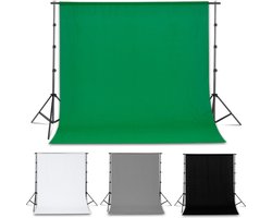 DH Greenscreen - 3 x 3 Meter - Game Capture - Groen Scherm - Green Screen