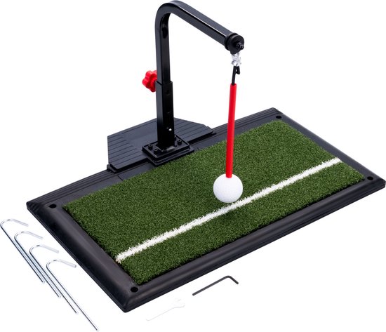 Golfmat - Swing Trainer - Verstelbare Hoogte van Merkloos — afbeelding 5