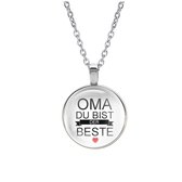 Collier Glas - Grandma Du Bist Der Beste