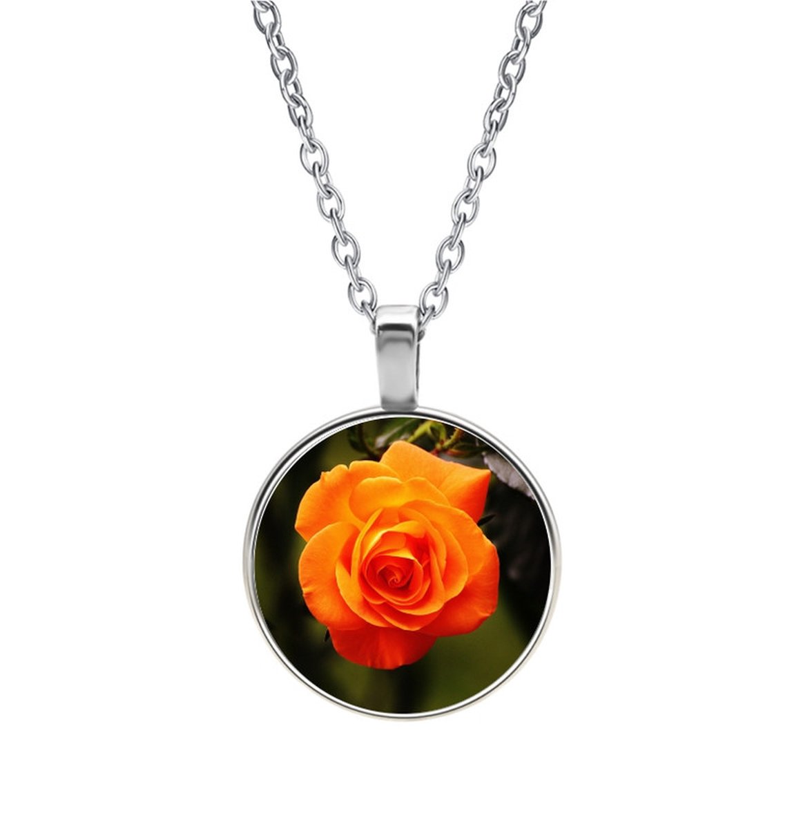 Ketting Glas - Roos
