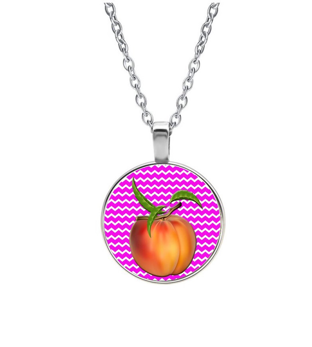 Ketting Glas - Appel