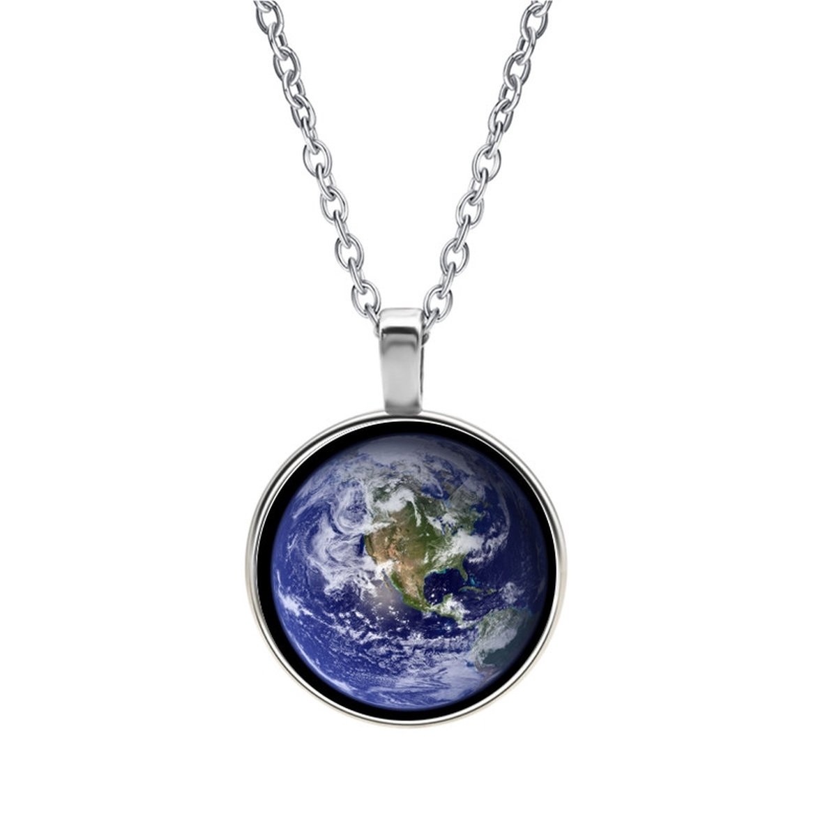 Ketting Glas - Wereld