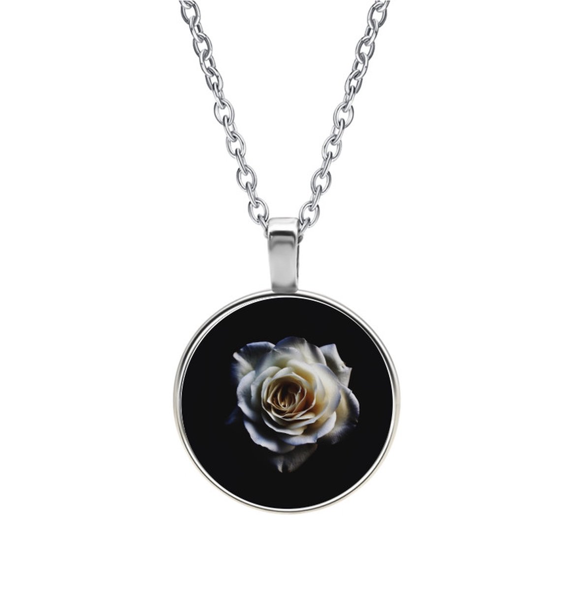 Ketting Glas - Roos