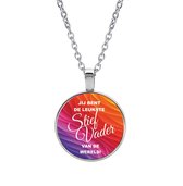 Ketting Glas - Leukste Stiefvader Van De Wereld