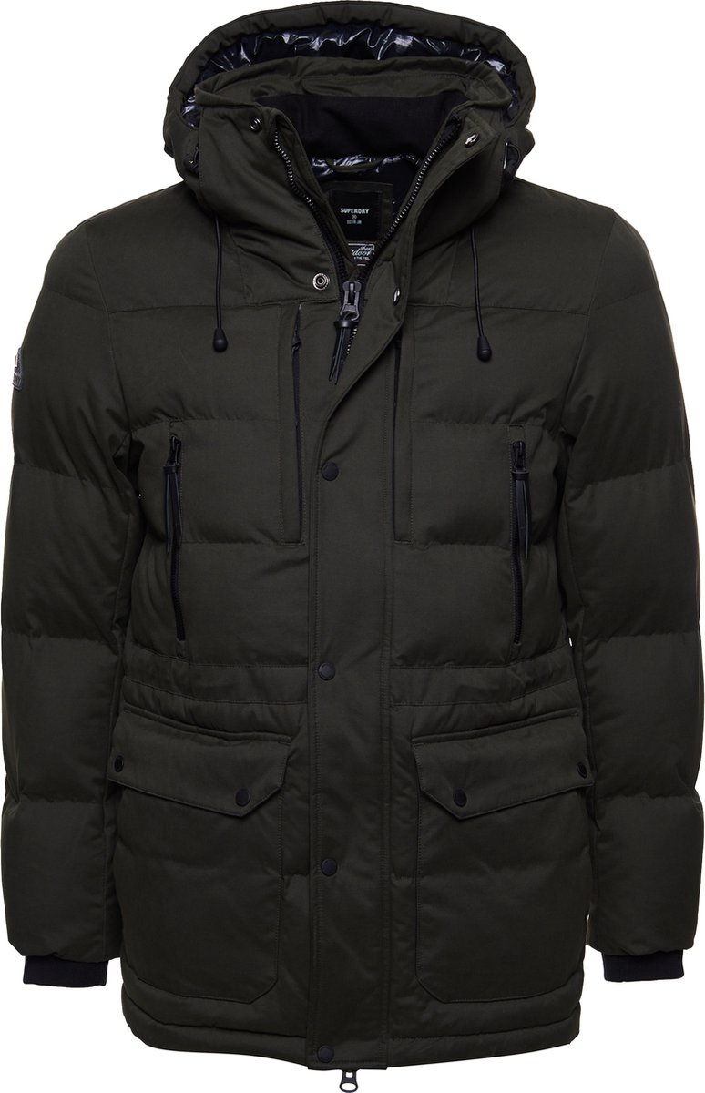 Superdry Microfibre Expedition Jasje M Man Olijf