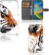 Hoesje met Tekst iPhone 14 Pro Max Telefoon Hoesje Tiger