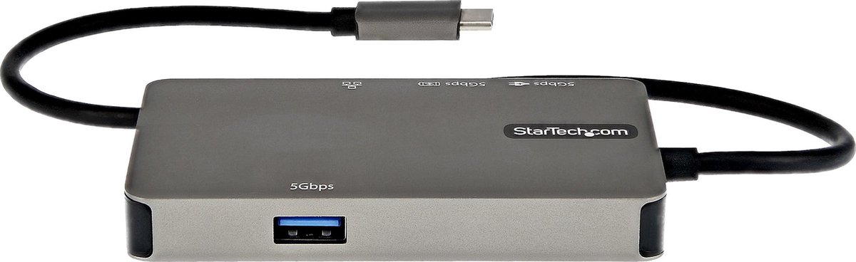 StarTech.com USB-C Multiport Adapter 4K HDMI of VGA 100W PD