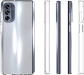 Motorola Moto G62 5G TPU Siliconen Back Cover Transparant