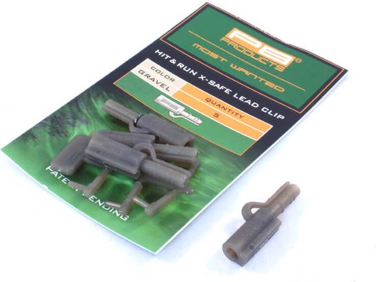 PB Products Hit & Run X-Safe Leadclip - Silt - 5 Stuks van PB Products — afbeelding 3