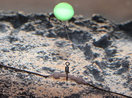PB Products - Downforce Tungsten - Heli-Chod Rubber & Beads - Weed (Large) van PB Products — afbeelding 4