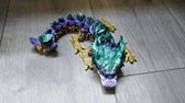 Baby Hollow dragon gearticuleerde draak 3D geprint