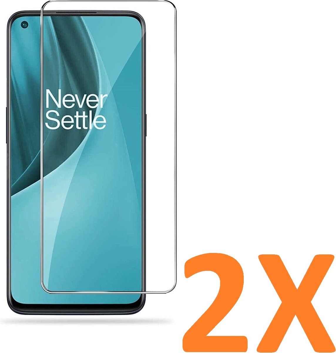 Screenprotector Glas - Tempered Glass Screen Protector Geschikt voor: OnePlus 9 - 2X