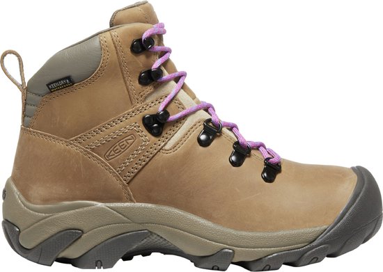 Keen Pyrenees Dames Bergschoenen Safari/English Lavender | Bruin | Nubuck |  Maat 40 | bol.com