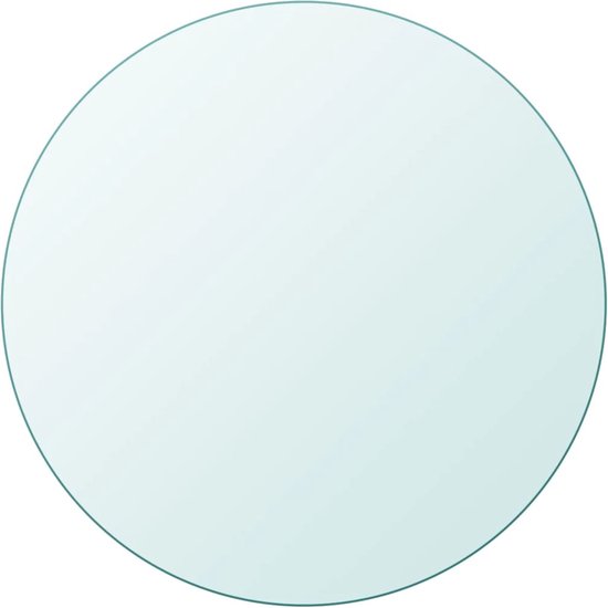 Tafelblad van gehard glas 300 mm rond kopen