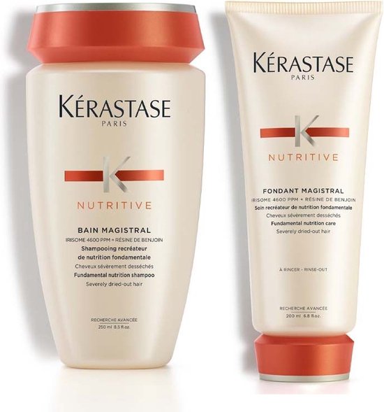 Kerastase Nutritive Magistral Shampoo 250ml + Conditioner 200ml