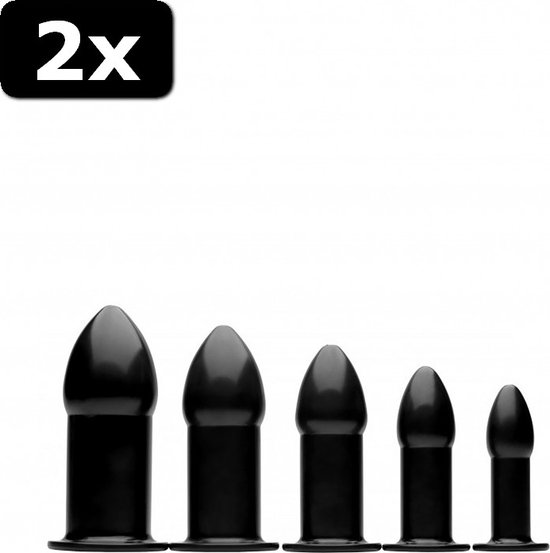 2x Expansion Trainer Anal Dilator Set