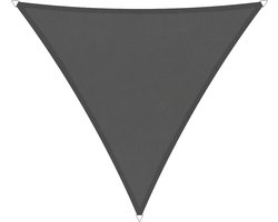 Shadow Comfort® Gelijkzijdige driehoek schaduwdoeken waterafstotend - UV Bestendig - Zonnedoek - 500 x 500 x 500 CM - Vintage Grey