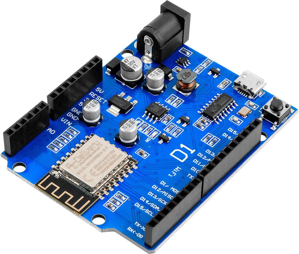 Azdelivery d1 wifi board nodemcu esp8266mod 12f wlan modul compatibel