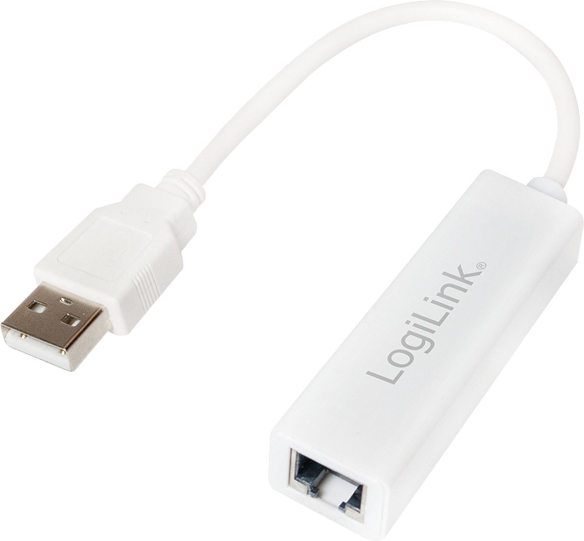 Logilink Netwerkkaart Voor Usb 2.0 Naar Rj45 100 Mbps Voor Personal Computers