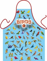 Tablier de cuisine animaux thème oiseaux