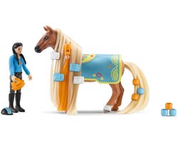 schleich HORSE CLUB Sofia's Beauties - Kim & Caramelo starterset - Kinderspeelgoed voor Jongens en Meisjes - 4 tot 10 jaar - 42585