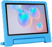 Tablet hoes geschikt voor Samsung Galaxy Tab S6 Lite (2020/2022) - Kinderhoes met handvat - Schokbestendige Kids cover - Licht Blauw