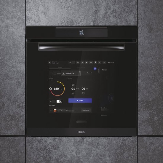 Haier Chef Home Series 6 HWO60SM6C1BH 80 L A Noir bol