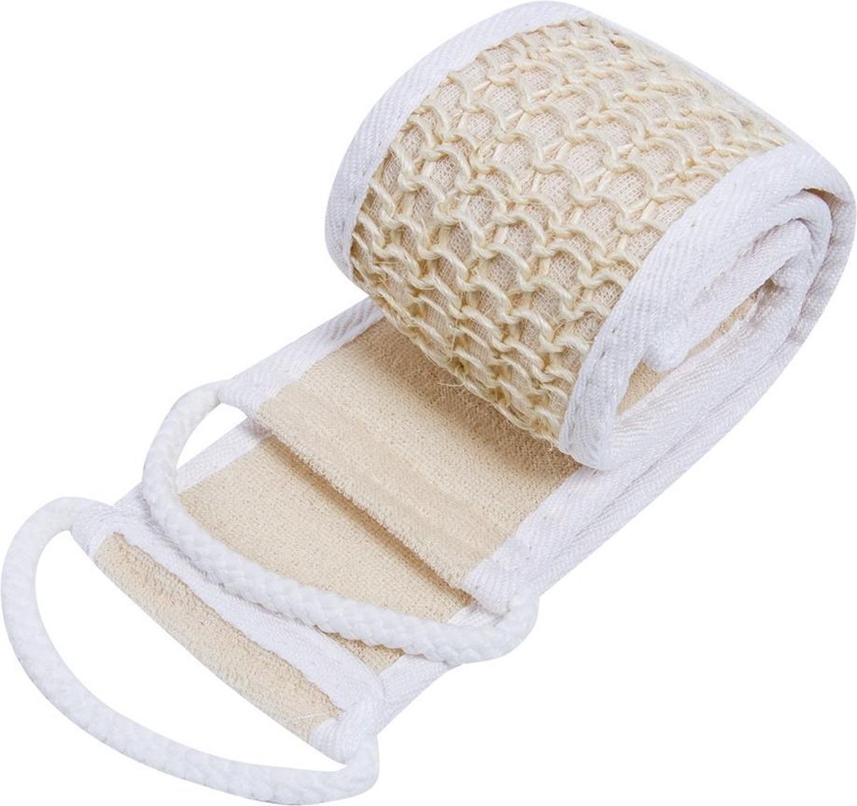 Goedkoopste Rugscrubber douche spons - Massage borstel - Badborstel - rugborstel - Sisal - Scrub - Rug scrubber